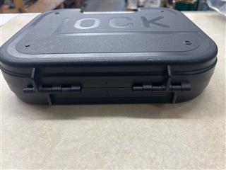 Glock Factory OEM Black 17 18 19 21 22 23 26 Plastic Box Padded CASE